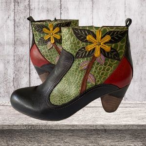 L'artiste Spring Step Dramatic Ankle Boot 36 6